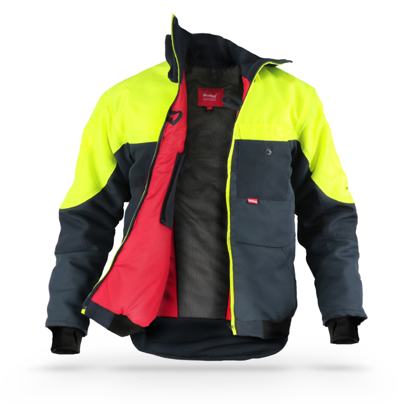 Flexitog X28B Grey, Yellow, Breathable, Lightweight Jacket, L