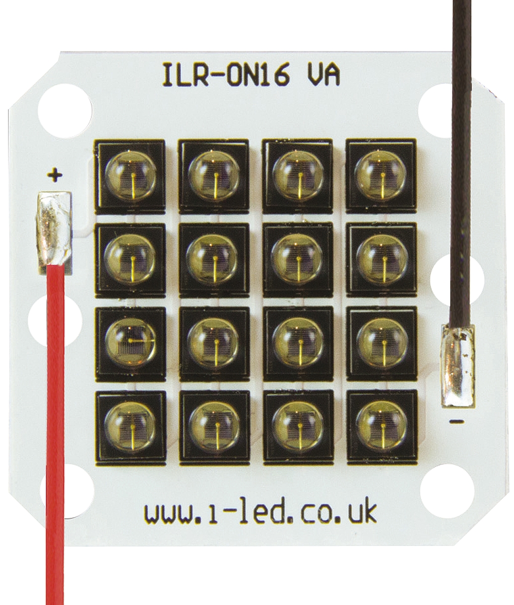 ILR-IW16-85SL-SC211-WIR200. ILS, OSLON Black PowerCluster 850nm IR LED Module, PCB SMD package