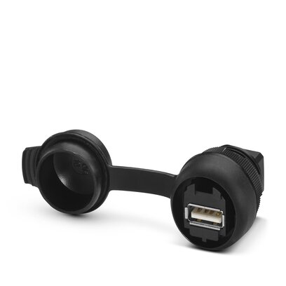 Phoenix Contact Horizontal, Panel Mount, Socket Type Type A USB 3.0 IP65 USB Connector