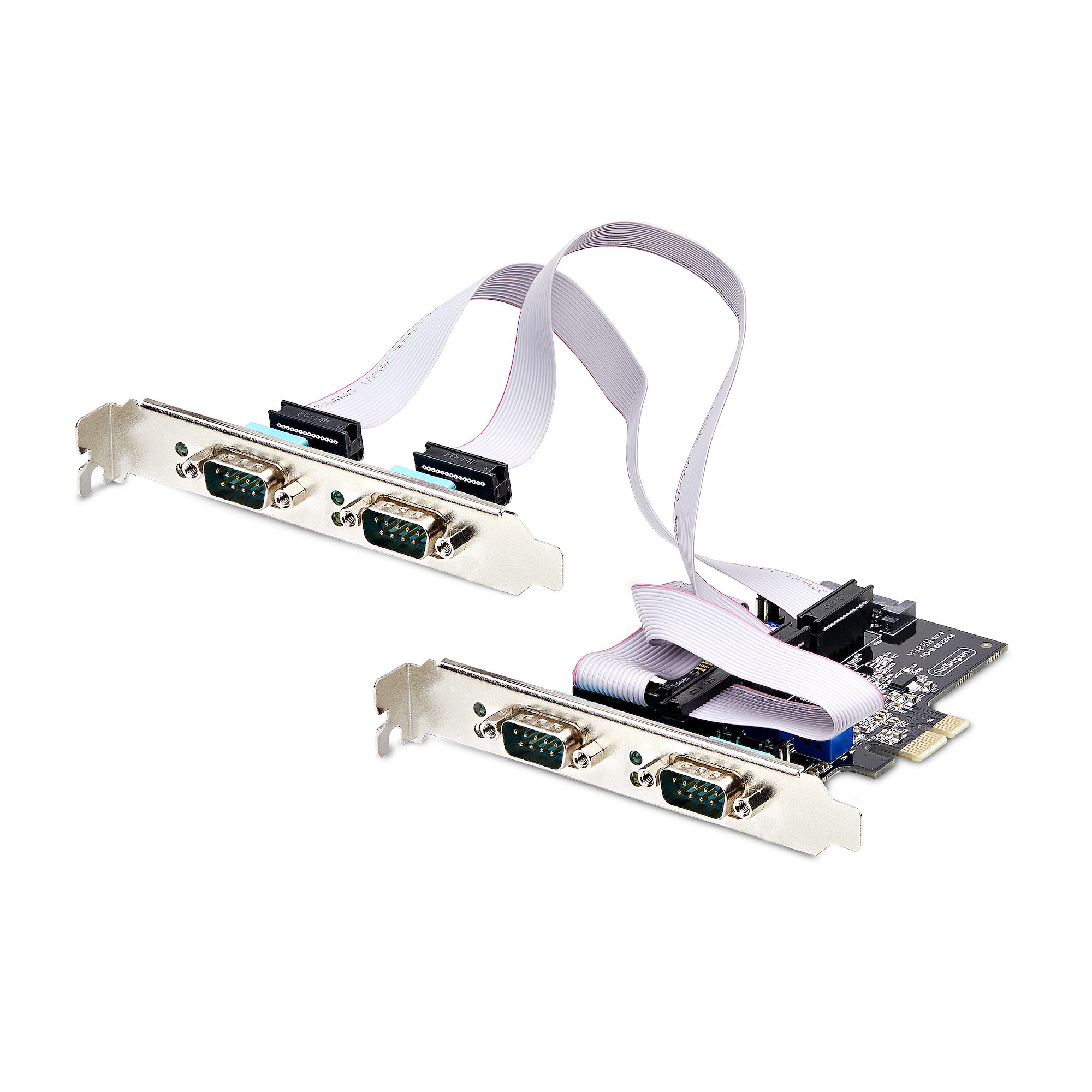 StarTech.com 4 Port PCIe RS232, RS422, RS485 Serial Card