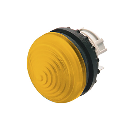 Eaton Yellow Pilot Light, 23mm Cutout RMQ Titan M22 Series