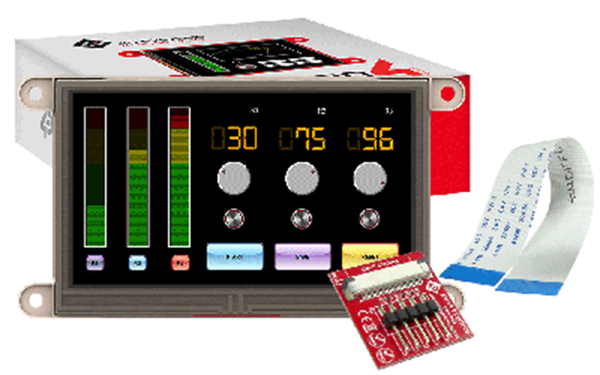 4D Systems, gen4 Diablo 16 with 4.3in Resistive Touch Screen