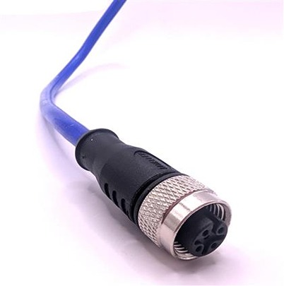 Mueller Electric C4C Actuator/Sensor Cable, 4 Cores, Unscreened, 10 m Silicone Sheath