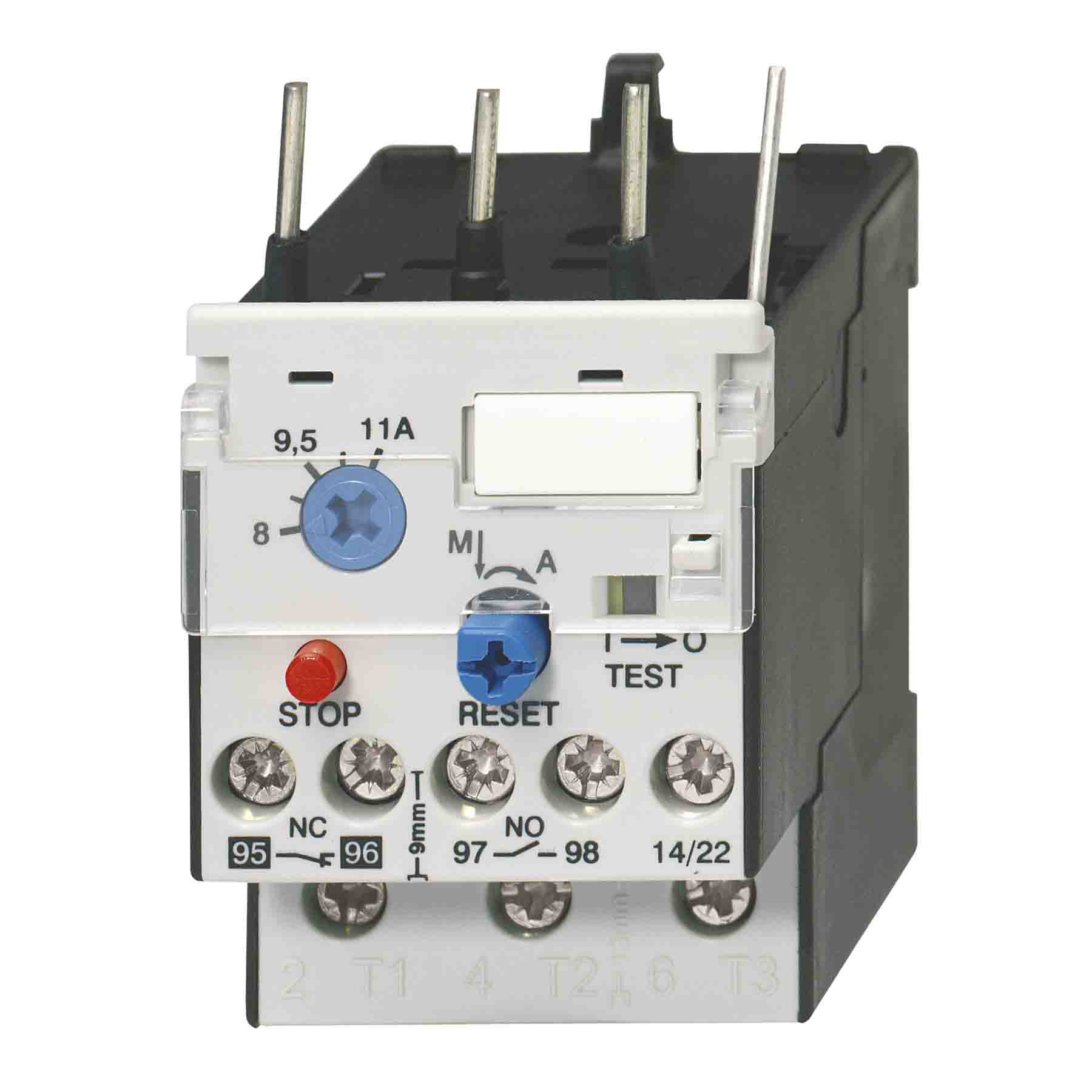 Omron Thermal Overload Relay, 4 → 6 A F.L.C, 6 A Contact Rating