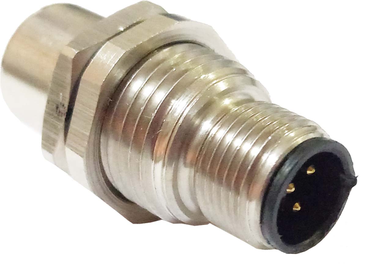 RS PRO 5 Pole M12 Plug to 5 Pole M12 Socket Adapter