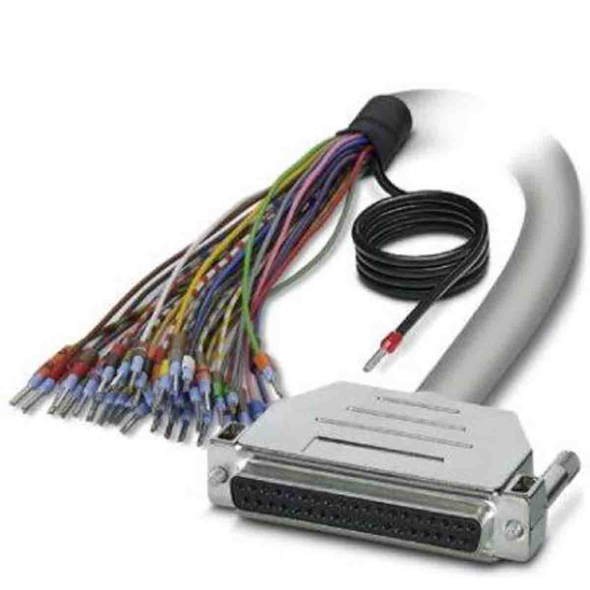 Phoenix Contact Female 37 Pin D-sub Unterminated Serial Cable, 0.5m, D37SUB Series