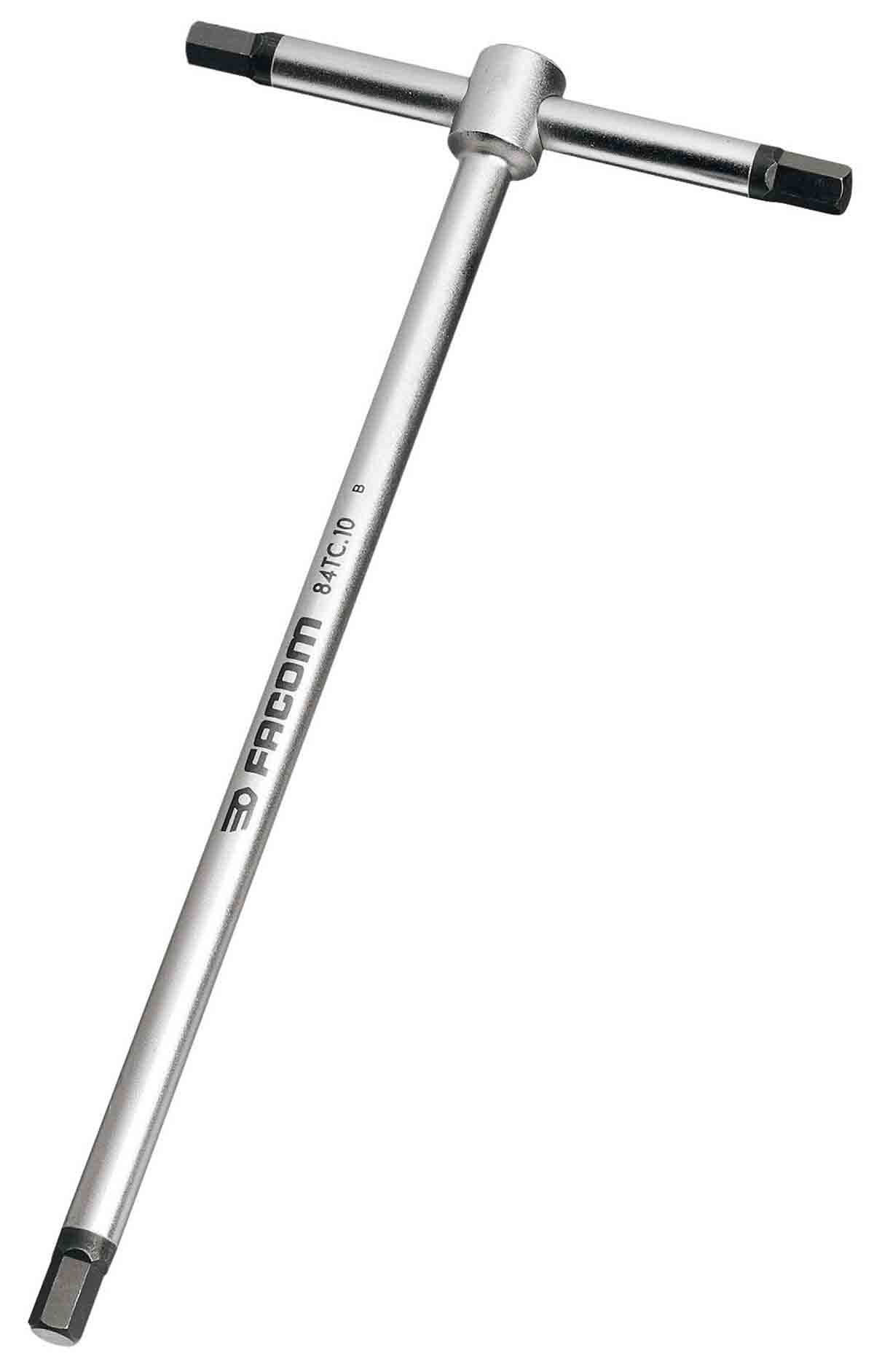 Facom T Shape Metric Hex Key, 8mm