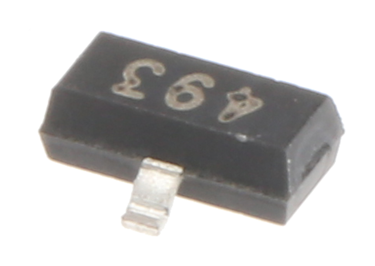 Diodes Inc FMMT493TA NPN Transistor, 1 A, 100 V, 3-Pin SOT-23