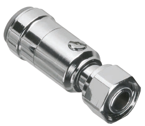 John Guest Brass Push Fit Fitting Service Valve