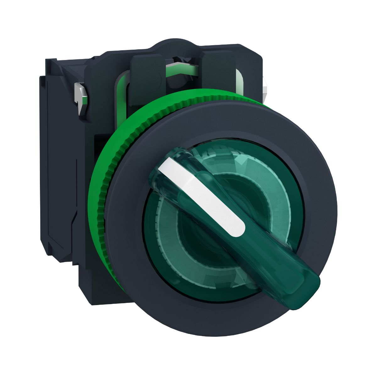 Schneider Electric Selector Switch - (SPDT) 30mm Cutout Diameter, Illuminated 2 Positions