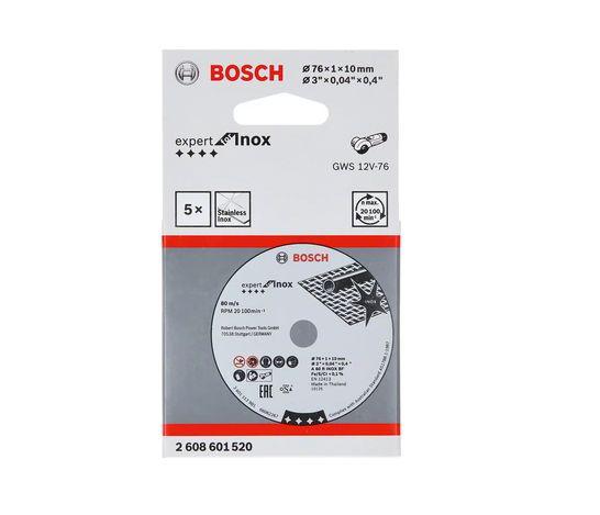 Bosch Silicon Carbide Cutting Disc, 76mm x 1mm Thick, Very Fine Grade, P400 Grit, 5 in pack