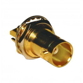 Amphenol RF BNC Series, Jack PCB Mount BNC Connector, 75Ω, Solder Termination, Straight Body