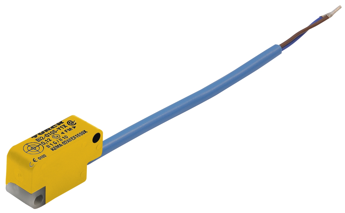 Turck Inductive Block Proximity Sensor, 2 mm Detection, NAMUR, 8.2 V dc