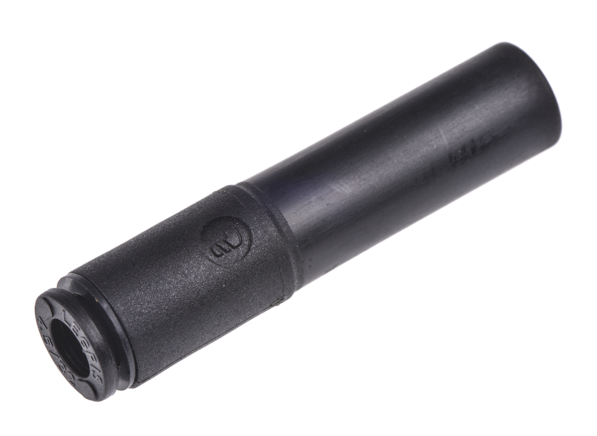 Legris LF3000 Series Straight Tube-to-Tube Adaptor, Push In 4 mm to Push In 8 mm, Tube-to-Tube Connection Style
