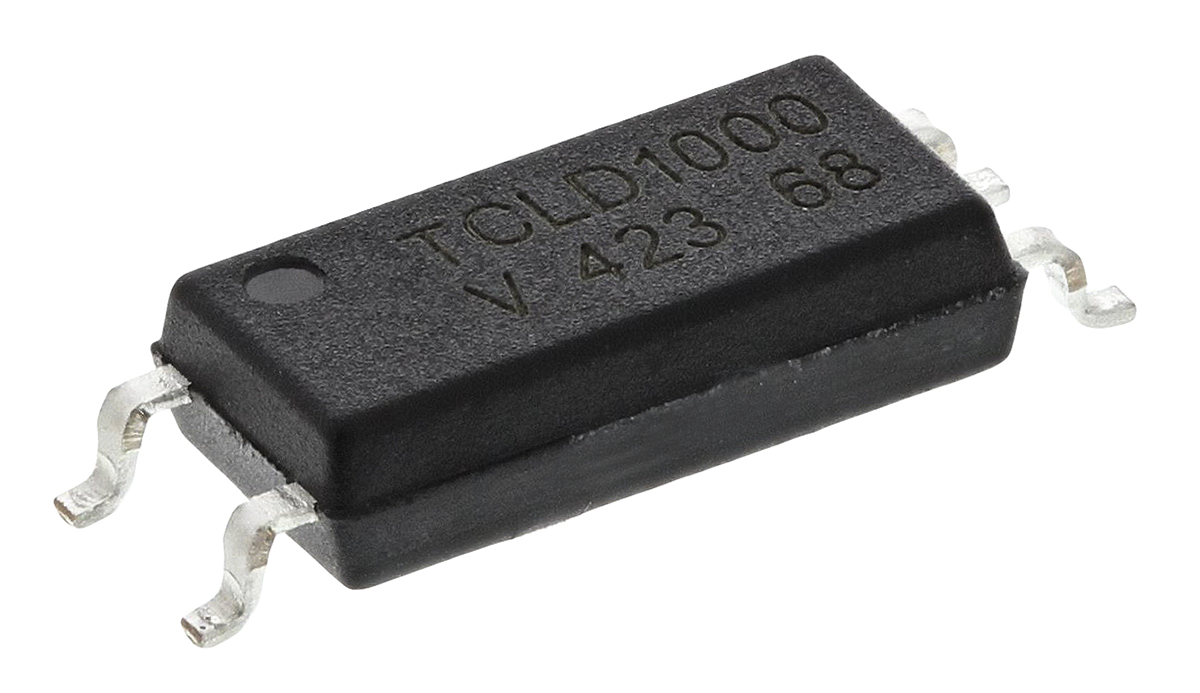 Vishay, TCLD1000 DC Input Darlington Output Optocoupler, Surface Mount, 4-Pin SOP