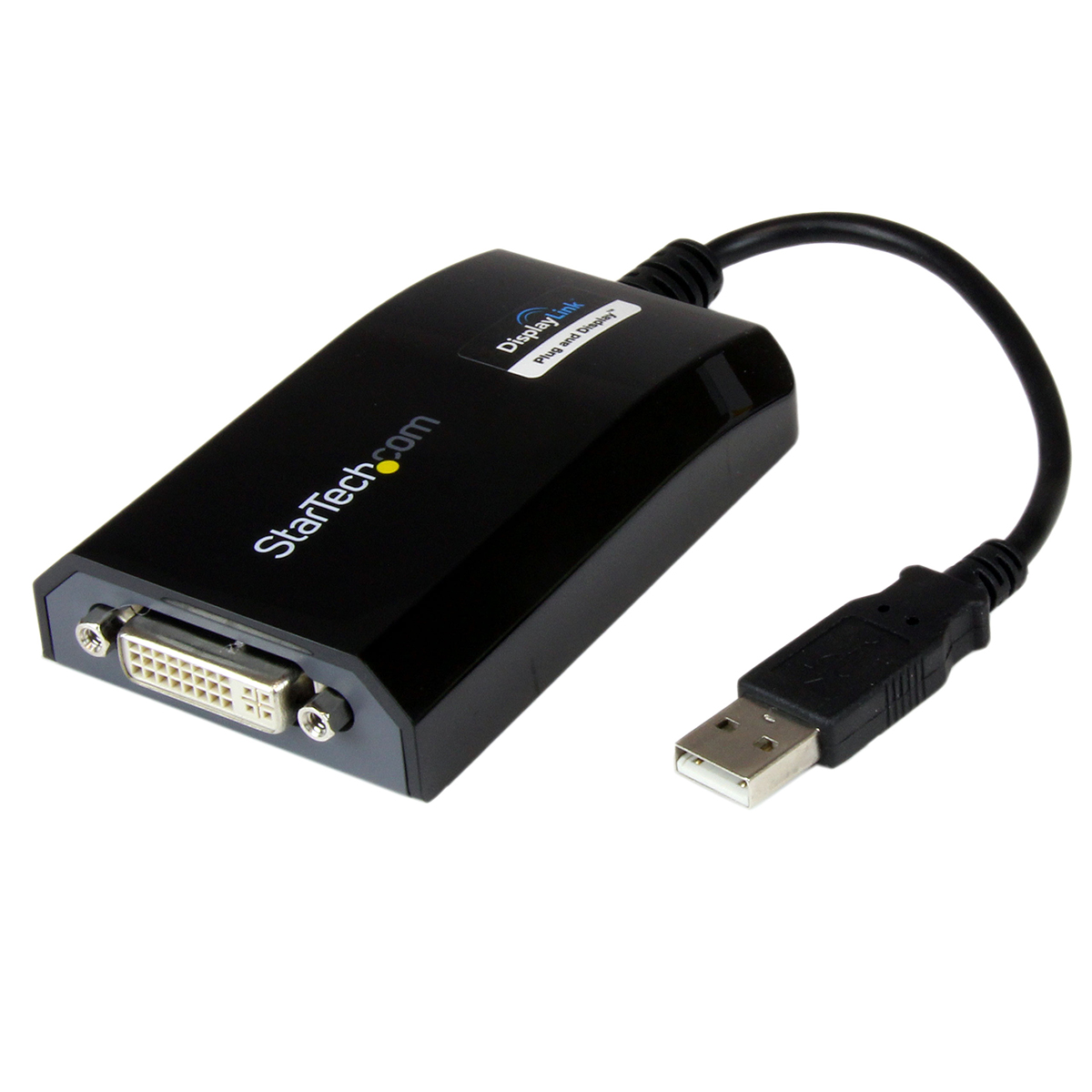StarTech.com USB A to DVI Adapter, USB 2.0, 1 Supported Display(s) - 1920 x 1200