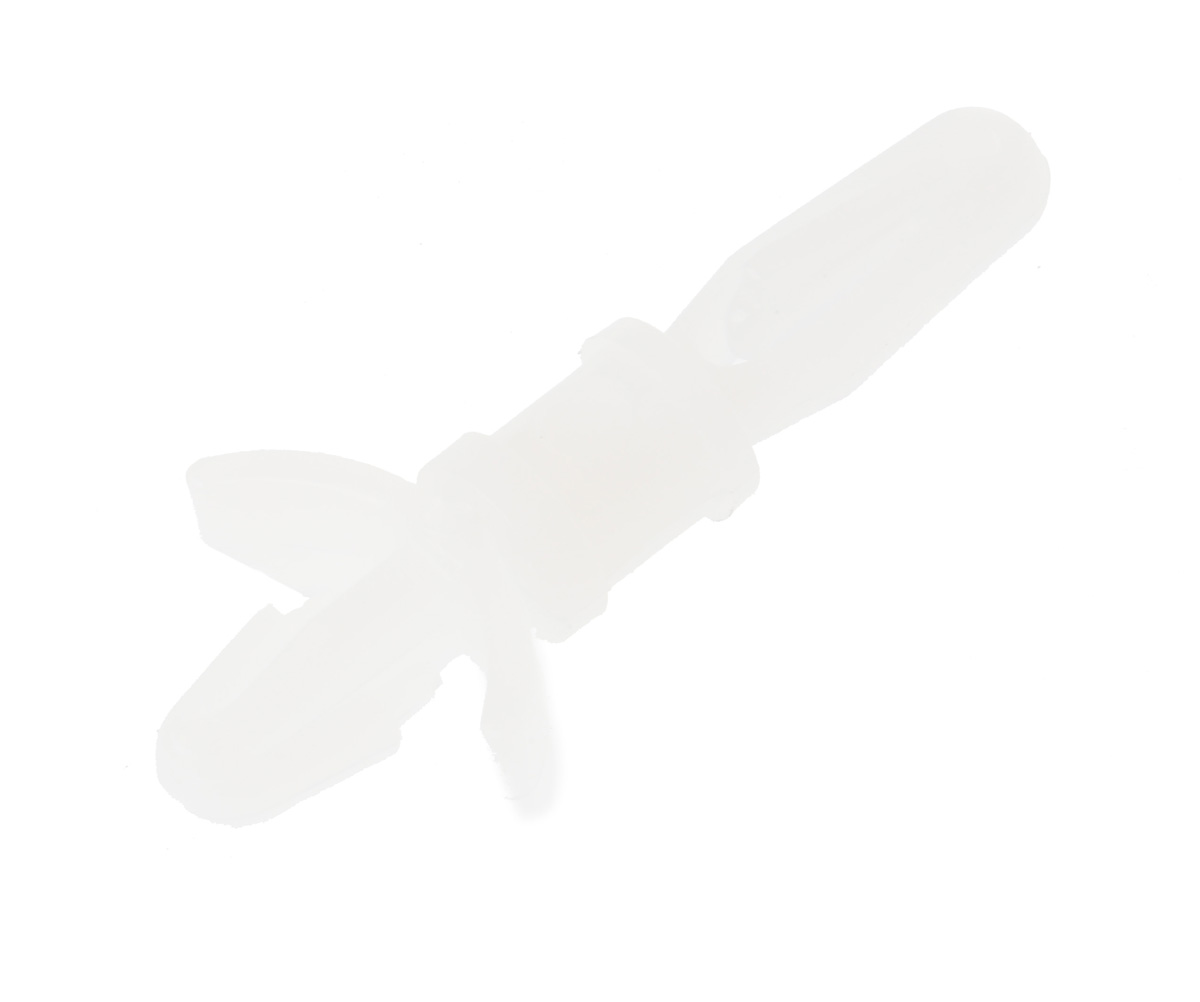 LCBSM-4-01 , 6.4mm High Nylon PCB Support Pillar for 4mm PCB Hole, 7.1mm Base