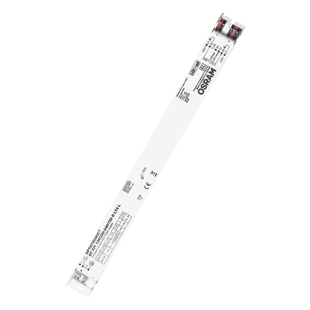Osram LED Driver, 54 → 216V Output, 120W Output, 700mA Output, Constant Current