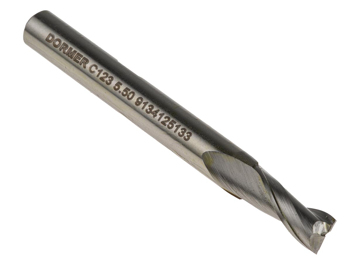 Dormer Plain Slot Drill, 5.5mm Cut Diameter