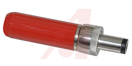 Switchcraft, 765 DC Plug Rated At 5.0A, Cable Mount, length 43.2mm, Tin