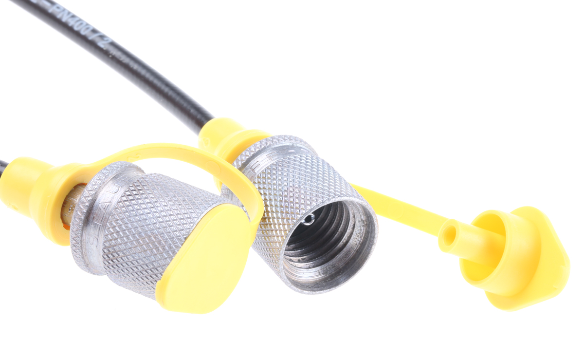 Stauff Hydraulic Test Point Hose SMS 20 1000A, Connection A M16, Connection B M16