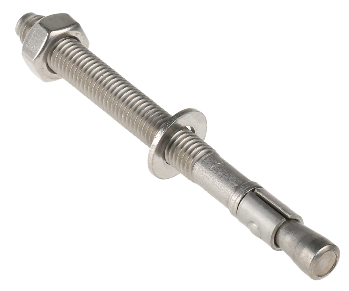 RS PRO Stainless Steel Bolt Anchor M8 x 95mm, 8mm Fixing Hole