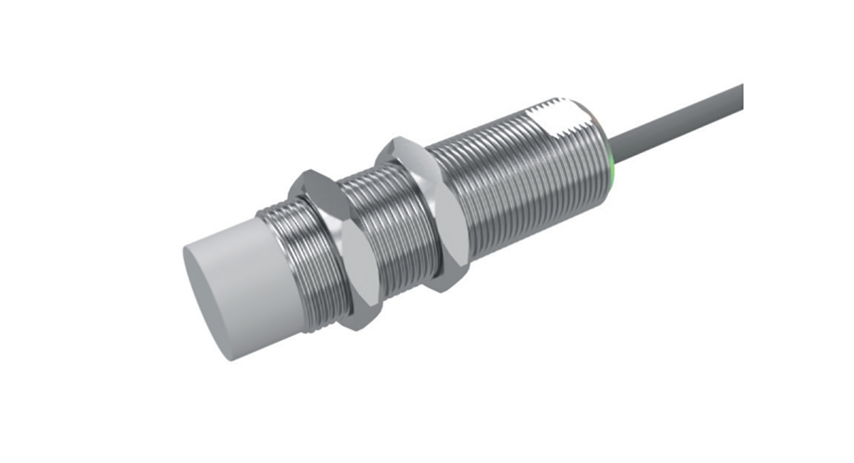 Carlo Gavazzi Inductive Threaded Barrel Proximity Sensor, M18, 14 mm Detection, PNP NO, 10 → 36 V dc