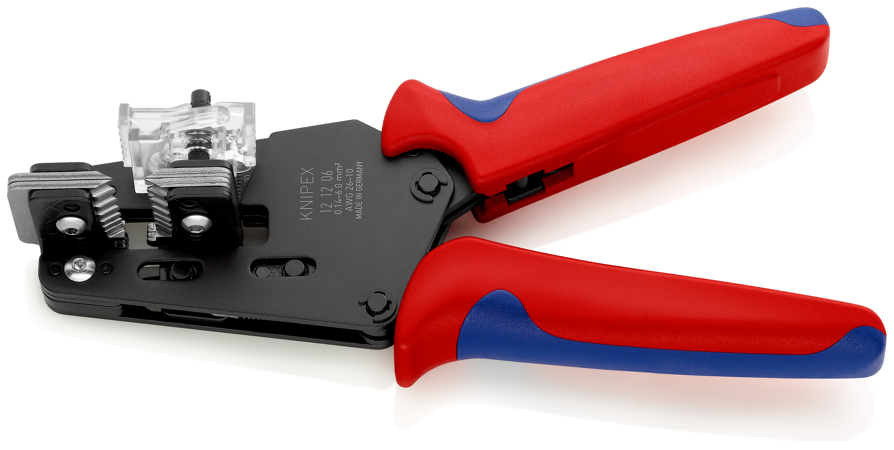 Knipex 12 12 10 Series Precision Insulation Stripper, 195 mm Overall