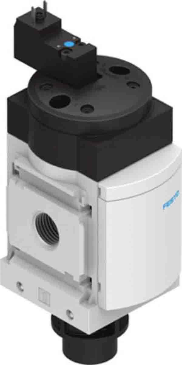 Festo 3/2 Closed, Monostable Pneumatic Manual Control Valve MS Series, G 1/2, 1/2, 529825