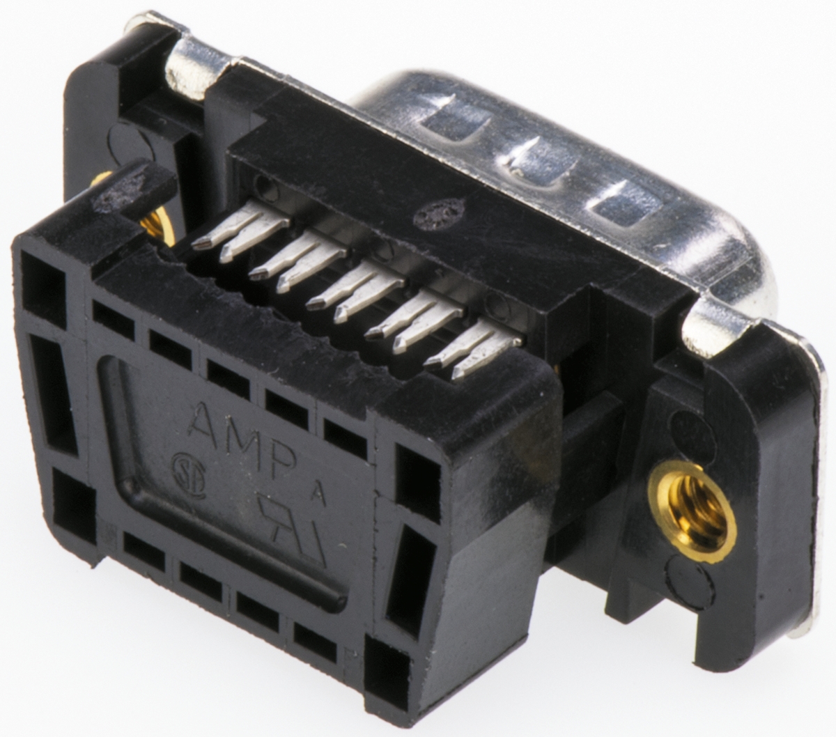 TE Connectivity Amplimite HDF-20 9 Way Cable Mount D-sub Connector Plug, 2.76mm Pitch