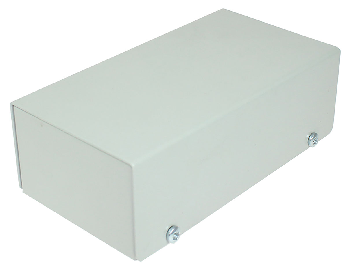 CAMDENBOSS Grey Aluminium Enclosure, Grey Lid, 155 x 105 x 45mm