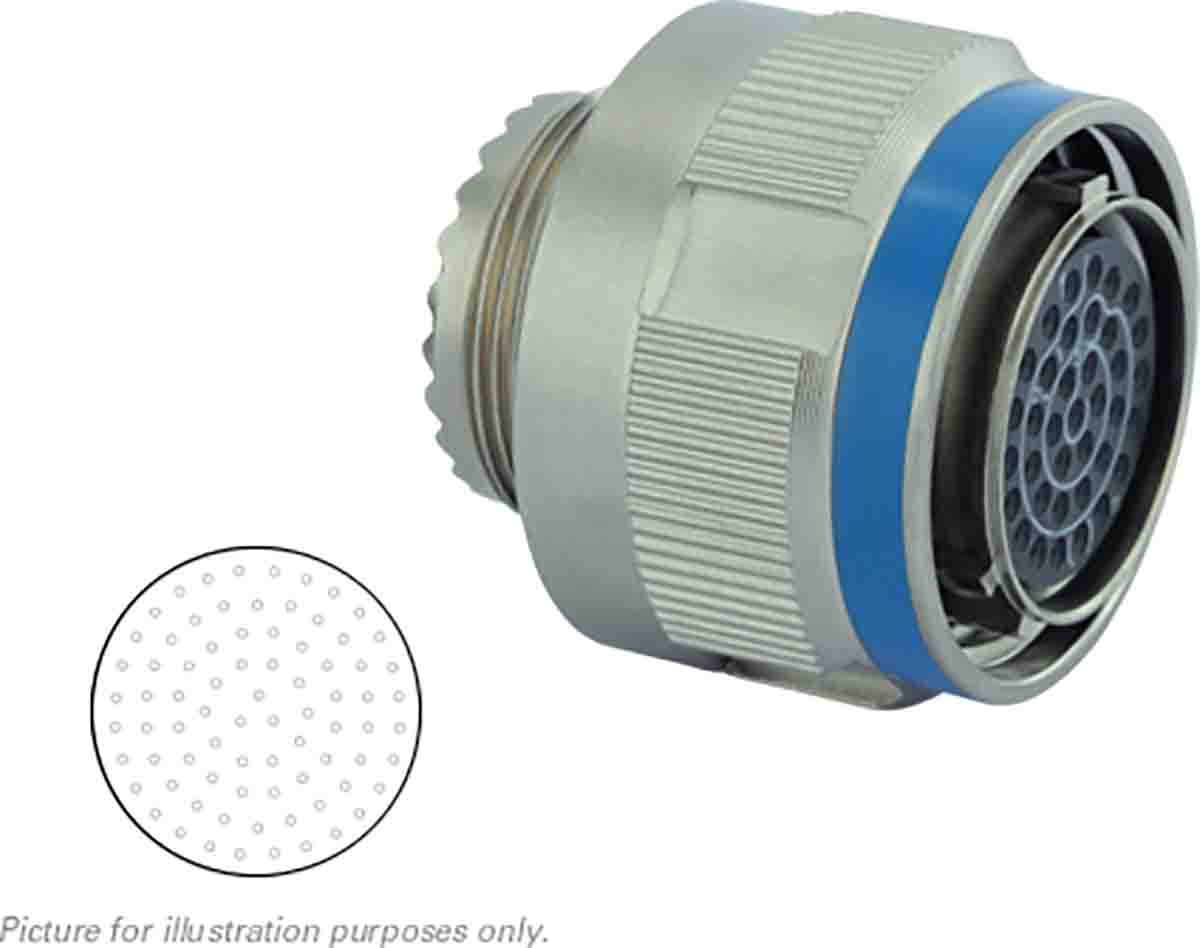 Souriau Sunbank by Eaton, 8D, Copper Alloy 79 Way Cable Mount MIL Spec Circular Connector Plug, Socket Contacts,Shell