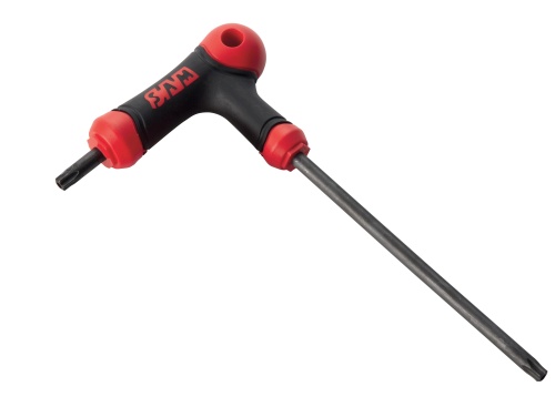 SAM 1-Piece Torx Key, T10 Size, L Shape, Long Arm