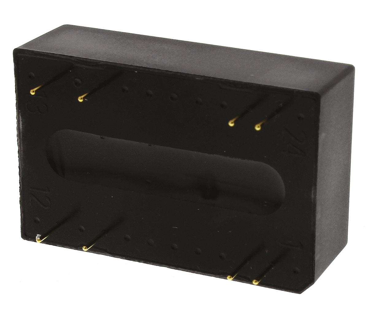 TRACOPOWER TEN 6N DC-DC Converter, ±12V dc/ ±250mA Output, 9 → 18 V dc Input, 6W, Through Hole, +85°C Max Temp