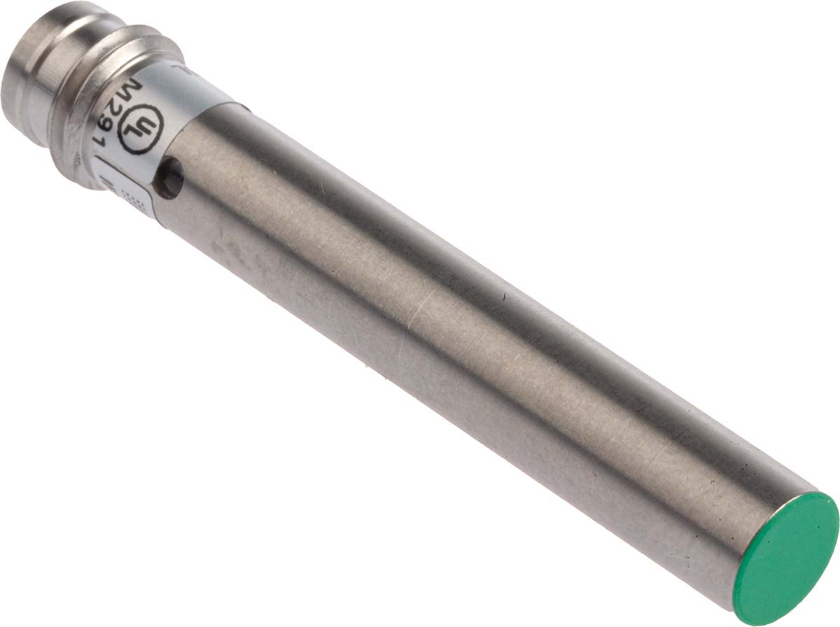 Baumer Inductive Threaded Barrel Proximity Sensor, M8, 2 mm Detection, PNP NO, 10 → 30 V dc