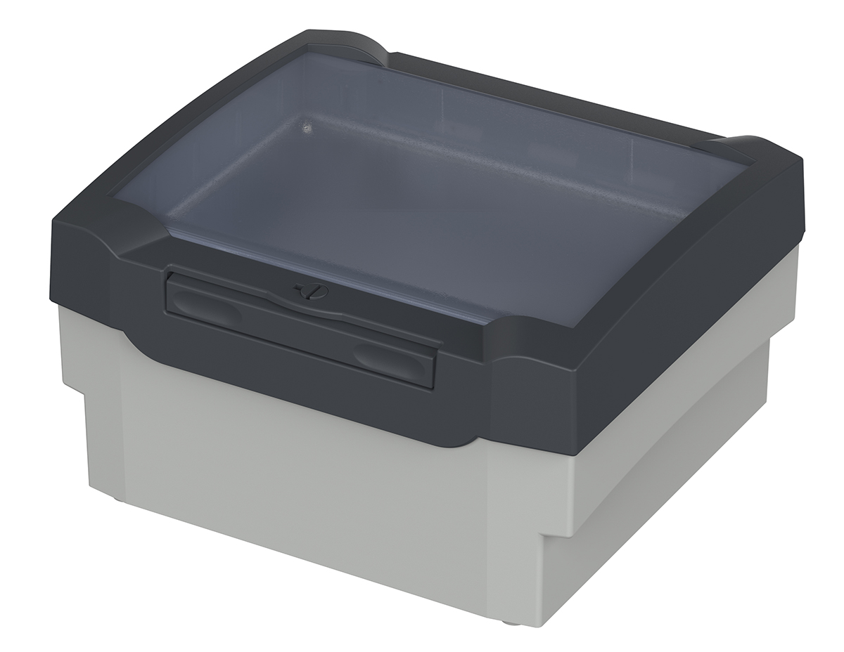 Bopla Bocard (Set) Series ABS, Polycarbonate Wall Box, IP65, Viewing Window, 179 mm x 199 mm