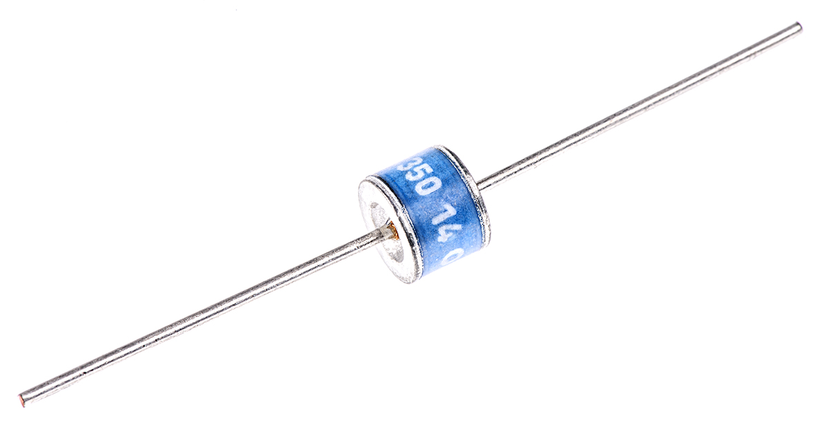 EPCOS, EHV 350V 20kA, Through Hole 2 Electrode Arrester Gas Discharge Tube