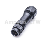 Amphenol Industrial Circular Connector, 5 Contacts, Cable, Standard Connector, Plug, Male, IP68, X-LOK Series