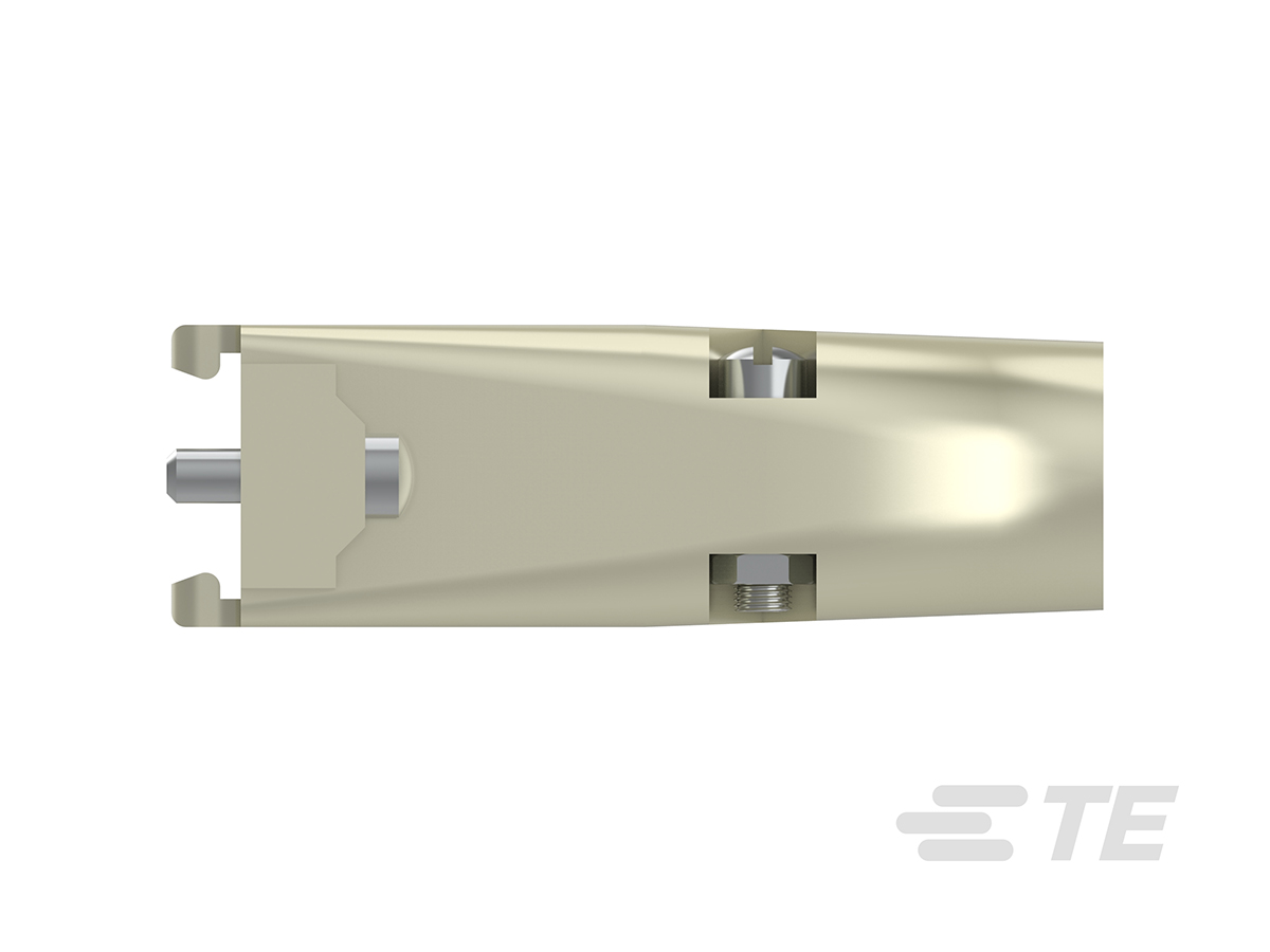 TE Connectivity AMPLIMITE Series Zinc D Sub Backshell, 9 Way