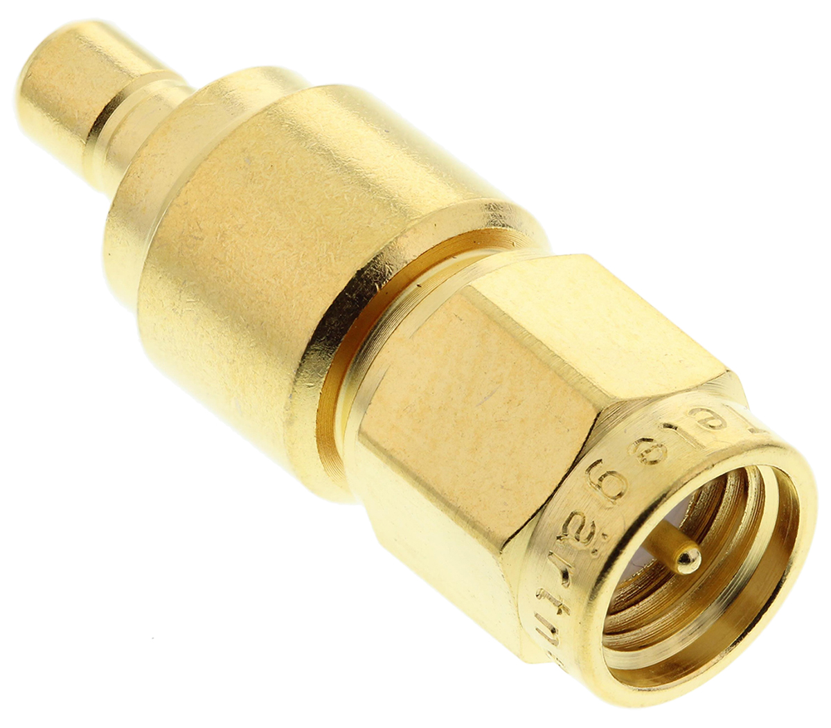Telegartner Straight RF Adapter SMA Plug to SMB Plug