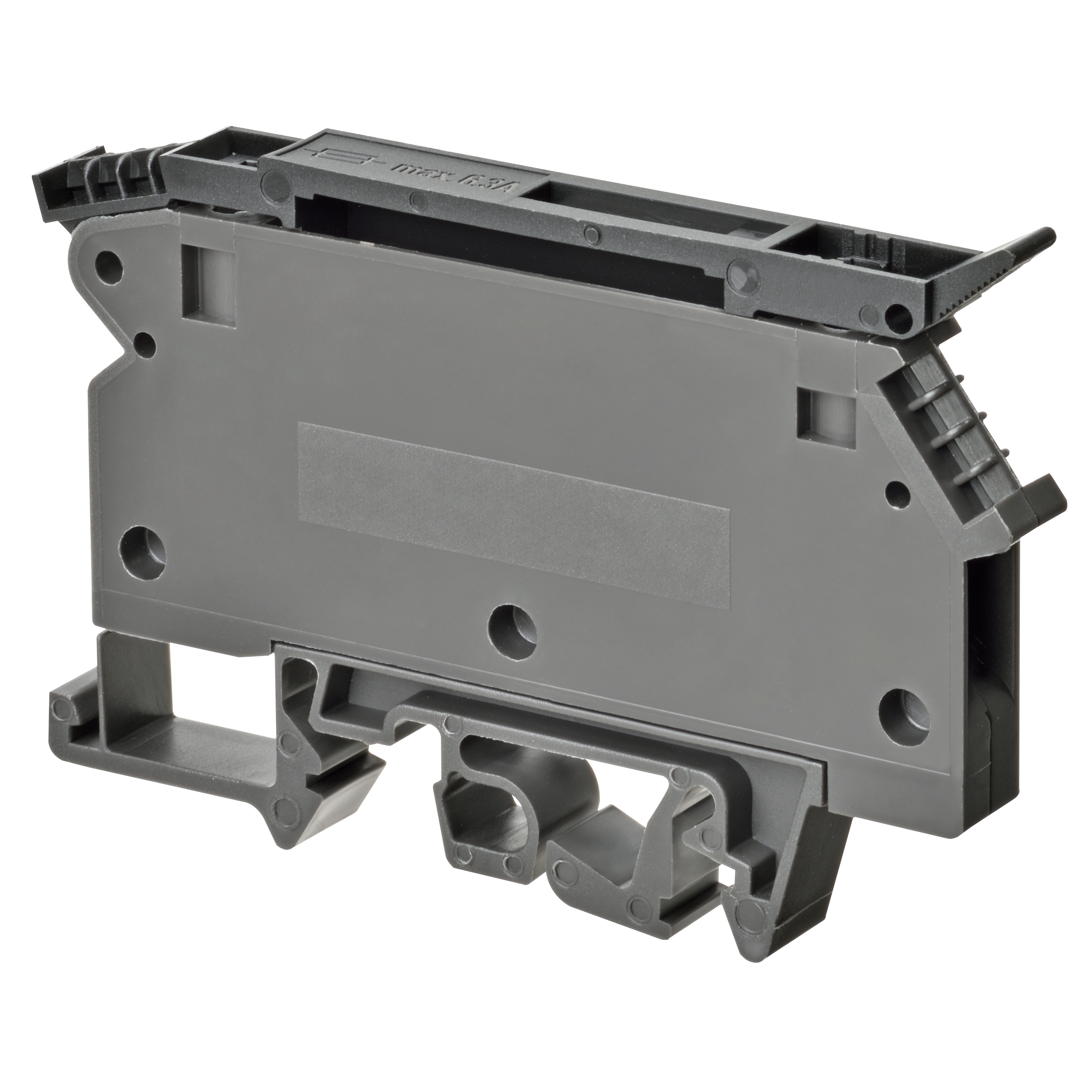 Omron DIN Rail Terminal Block, 50A, 12 AWG Wire, Push In Termination