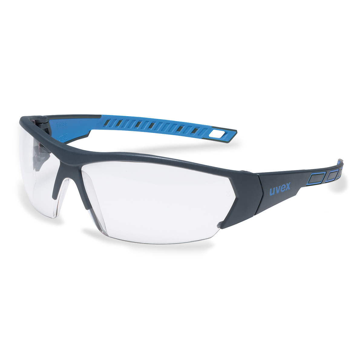 uvex i-works Anti-Mist UV Safety Glasses, Clear PC Lens