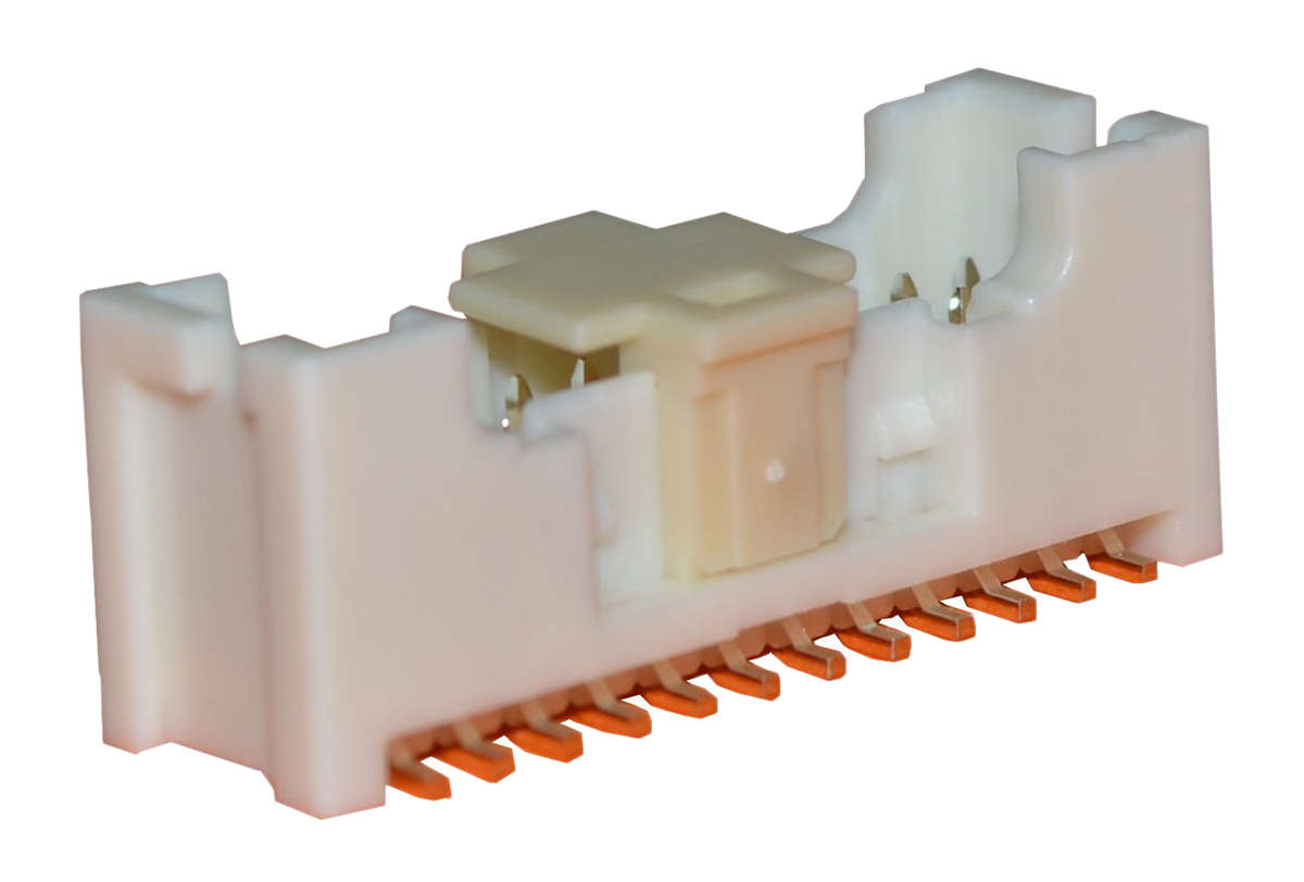 JST PUD Series Straight Surface PCB Header, 24 Contact(s), 2 mm Pitch, 2 Row, Shrouded