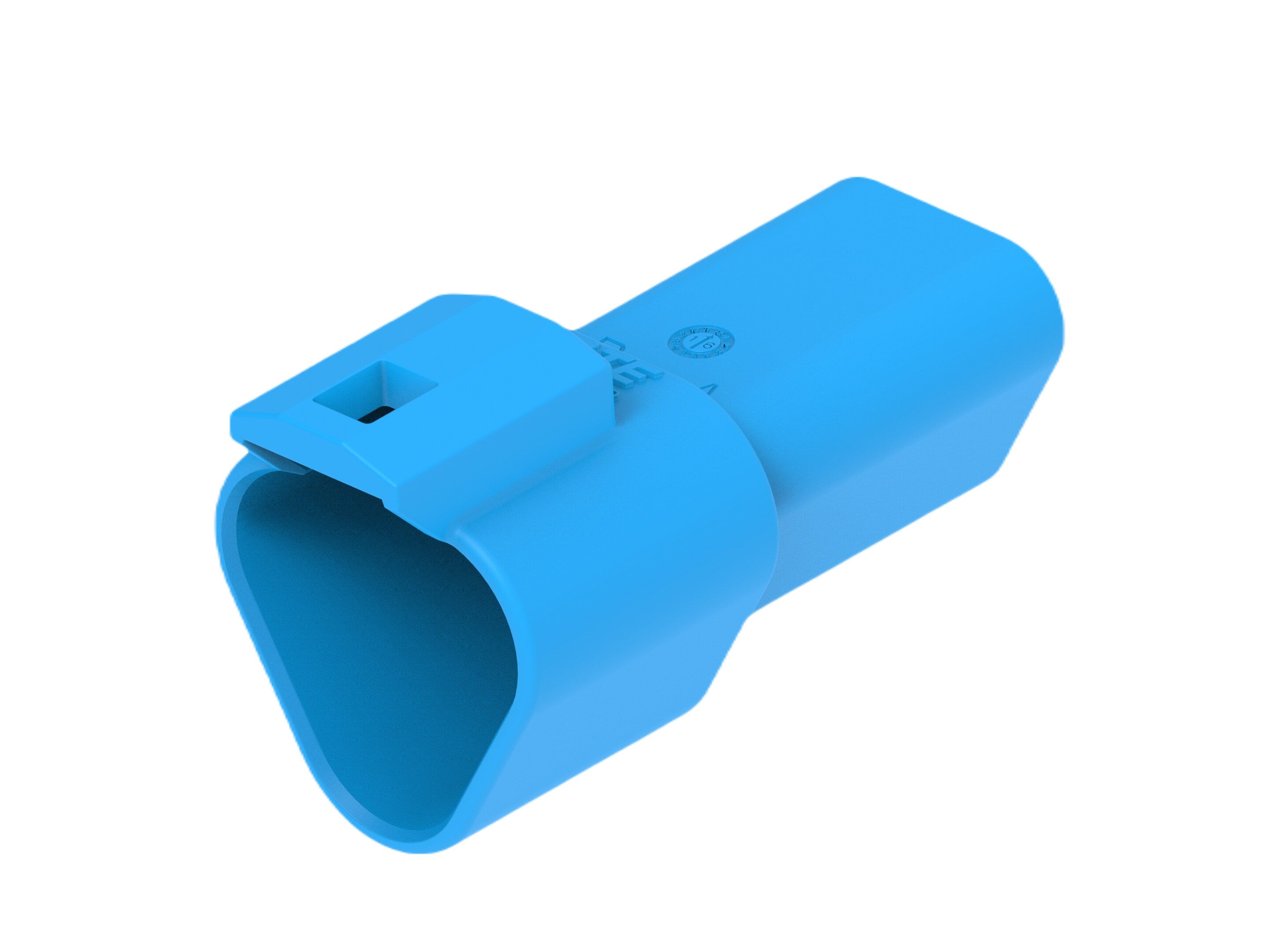 TE Connectivity, DT04-3P Automotive Connector Plug Blue Cable 3 Way, Cable Termination DT04-3P-TN07