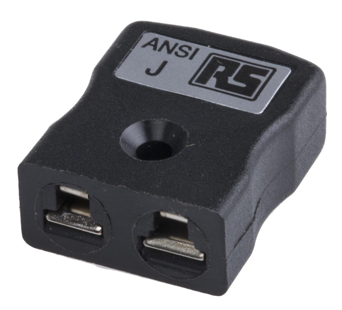 RS PRO Miniature Thermocouple Connector for Use with Type J Thermocouple, 4mm Probe, ANSI, RoHS Compliant Standard