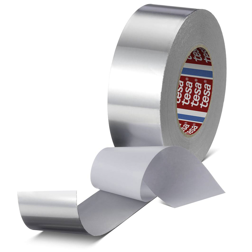 Tesa 60672 Conductive Aluminium Tape, 50mm x 50m