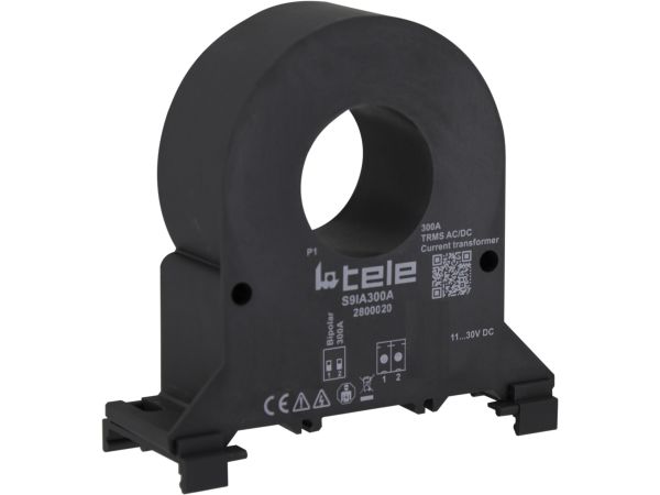 SensAct Series Solid Core Current Transformer, 0 → 300A Input, 0 → 300A, 4 → 20 mA Output, 11