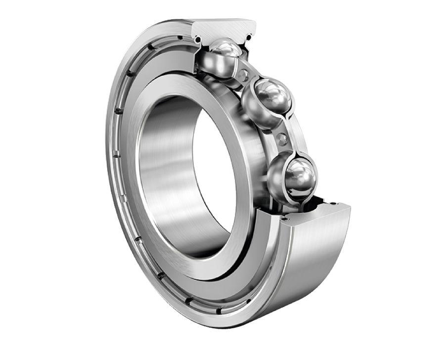 FAG 607-2Z-HLN-C3 1 Row Ball Bearing - 7 mm ID, 19 mm OD