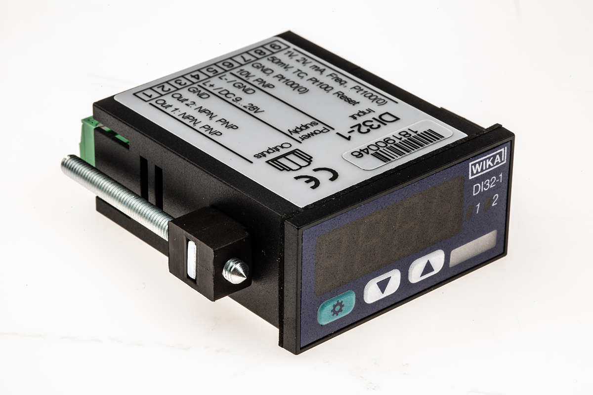 WIKA DI32-1 LED Digital Panel Multi-Function Meter, 22.2mm x 45mm