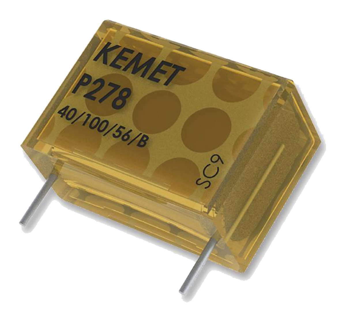 KEMET P278 Paper Capacitor, 480V ac, ±20%, 10nF, Through Hole